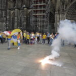29.05.2016 Kolonia. Kibice przemaszerowali spod katedry do hali Lanxess Arena. / Jarosław Kubalski / Radio Kielce