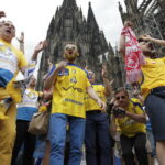 29.05.2016 Kolonia. Kibice przemaszerowali spod katedry do hali Lanxess Arena. / Jarosław Kubalski / Radio Kielce