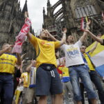 29.05.2016 Kolonia. Kibice przemaszerowali spod katedry do hali Lanxess Arena. / Jarosław Kubalski / Radio Kielce
