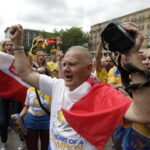 29.05.2016 Kolonia. Kibice przemaszerowali spod katedry do hali Lanxess Arena. / Jarosław Kubalski / Radio Kielce