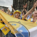 29.05.2016 Kolonia. Kibice przemaszerowali spod katedry do hali Lanxess Arena. / Jarosław Kubalski / Radio Kielce