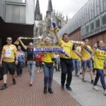 29.05.2016 Kolonia. Kibice przemaszerowali spod katedry do hali Lanxess Arena. / Jarosław Kubalski / Radio Kielce