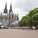 29.05.2016 Kolonia. Kibice przemaszerowali spod katedry do hali Lanxess Arena. / Jarosław Kubalski / Radio Kielce