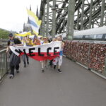 29.05.2016 Kolonia. Kibice przemaszerowali spod katedry do hali Lanxess Arena. / Jarosław Kubalski / Radio Kielce