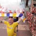 29.05.2016 Kolonia. Kibice przemaszerowali spod katedry do hali Lanxess Arena. / Jarosław Kubalski / Radio Kielce