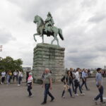 29.05.2016 Kolonia. Kibice przemaszerowali spod katedry do hali Lanxess Arena. / Jarosław Kubalski / Radio Kielce
