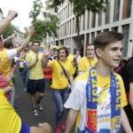 29.05.2016 Kolonia. Kibice przemaszerowali spod katedry do hali Lanxess Arena. / Jarosław Kubalski / Radio Kielce