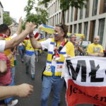 29.05.2016 Kolonia. Kibice przemaszerowali spod katedry do hali Lanxess Arena. / Jarosław Kubalski / Radio Kielce