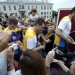 31.05.2016 Wielka feta Vive Tauronu na kieleckim Rynku / Jarosław Kubalski / Radio Kielce