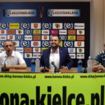 31.05.2016 Kielce. Nowy trener Korony Kielce Tomasz Wilman podczas konferencji prasowej. / Jarosław Kubalski / Radio Kielce