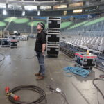 27.05.2016 Koloia. Niemcy. Hala Lanxess Arena przed finałami Ligii Mistrzów. Przygotowania. / Jarosław Kubalski / Radio Kielce