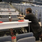 27.05.2016 Koloia. Niemcy. Hala Lanxess Arena przed finałami Ligii Mistrzów. Przygotowania. / Jarosław Kubalski / Radio Kielce