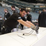 27.05.2016 Koloia. Niemcy. Hala Lanxess Arena przed finałami Ligii Mistrzów. Przygotowania. / Jarosław Kubalski / Radio Kielce