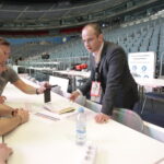 27.05.2016 Koloia. Niemcy. Hala Lanxess Arena przed finałami Ligii Mistrzów. Przygotowania. / Jarosław Kubalski / Radio Kielce