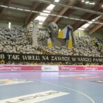 07.05.2016 Mecz Vive Tauron Kielce - Orlen Wisła Płock. Oprawa ku pamięci Bogusława Miraszewskiego / Jarosław Kubalski / Radio Kielce