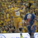 07.05.2016 Mecz Vive Tauron Kielce - Orlen Wisła Płock. Tobias Reichmann / Jarosław Kubalski / Radio Kielce