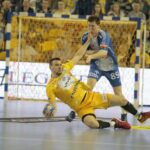 07.05.2016 Mecz Vive Tauron Kielce - Orlen Wisła Płock. Michał Jurecki i Dmitrii Zhitnikov / Jarosław Kubalski / Radio Kielce