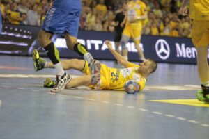 07.05.2016 Mecz Vive Tauron Kielce - Orlen Wisła Płock. Ivan Cupić / Jarosław Kubalski / Radio Kielce