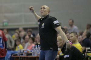 07.05.2016 Mecz Vive Tauron Kielce - Orlen Wisła Płock. Talant Dujszebajev / Jarosław Kubalski / Radio Kielce