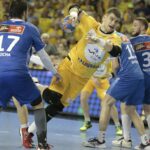 07.05.2016 Mecz Vive Tauron Kielce - Orlen Wisła Płock. Julen Aginagalde / Jarosław Kubalski / Radio Kielce