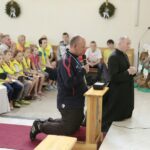 21.05.2016. Rodzinna Majówka Rowerowa. Nabożeństwo w kościele w Kaczynie / Jarosław Kubalski / Radio Kielce