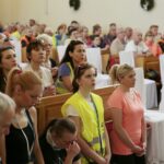 21.05.2016. Rodzinna Majówka Rowerowa. Nabożeństwo w kościele w Kaczynie / Jarosław Kubalski / Radio Kielce