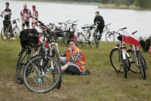 21.05.2016. Rodzinna Majówka Rowerowa. Piknik w Borkowie / Jarosław Kubalski / Radio Kielce