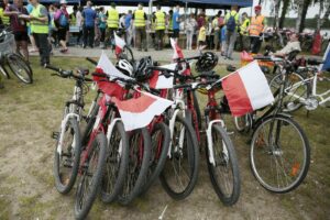 21.05.2016. Rodzinna Majówka Rowerowa. Piknik w Borkowie / Jarosław Kubalski / Radio Kielce