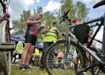 21.05.2016. Rodzinna Majówka Rowerowa. Piknik w Borkowie / Jarosław Kubalski / Radio Kielce