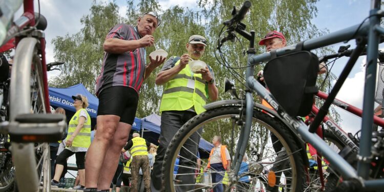 21.05.2016. Rodzinna Majówka Rowerowa. Piknik w Borkowie / Jarosław Kubalski / Radio Kielce