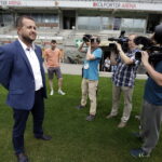 31.05.2016 Kielce. Tomasz Wilman nowym trenerem Korony Kielce. / Jarosław Kubalski / Radio Kielce