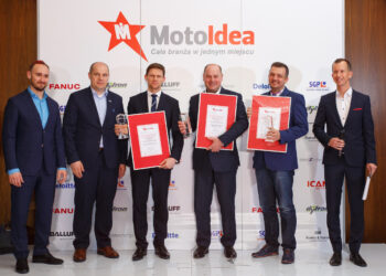 Srebrna Moto Idea w kategorii Lider Przyszłości dla Pilkington Automotive Poland / Marek Darnikowski