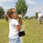 29.05.2016 Ożarów. 7. Młodzieżowy Czempionat Koni Rasy Zimnokrwistej. Prezentacja i nagradzanie klaczy 2-letnich / Wojciech Habdas / Radio Kielce