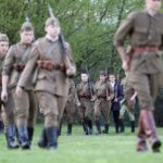 02.05.2017 Samsonów. W Obronie Biało-Czerwonej. Rekonstrukcja. / Stanisław Blinstrub / Radio Kielce