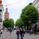 14.05.2016 Spacer po Winnicy (Ukraina) / Stanisław Blinstrub / Radio Kielce