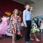 14.5.2016 Winnica, Ukraina. Rozdanie świadectw w polskiej szkole w Winnicy. / Stanisław Blinstrub / Radio Kielce