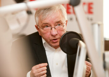 03.01.2016 Radio Kielce. Studio Polityczne. Krzysztof Lipiec / Stanisław Blinstrub / Radio Kielce