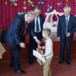 14.5.2016 Winnica, Ukraina. Rozdanie świadectw w polskiej szkole w Winnicy. / Stanisław Blinstrub / Radio Kielce