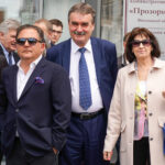 14.5.2016 Winnica, Ukraina. Prezydent Kielc Wojciech Lubawski odebrał najwyższe odznaczenie Ukrainy - Order Księcia Jarosława Mądrego. / Stanisław Blinstrub / Radio Kielce