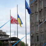 14.5.2016 Winnica, Ukraina. Prezydent Kielc Wojciech Lubawski odebrał najwyższe odznaczenie Ukrainy - Order Księcia Jarosława Mądrego. / Stanisław Blinstrub / Radio Kielce