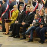 01.05.2016 Obchody Dnia Ludzi Pracy zorganizowane przez "Solidarność". Msza w kościele świętego Józefa Robotnika w Kielcach / Wojciech Habdas / Radio Kielce