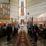 01.05.2016 Obchody Dnia Ludzi Pracy zorganizowane przez "Solidarność". Msza w kościele świętego Józefa Robotnika w Kielcach / Wojciech Habdas / Radio Kielce