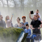 1.5.2016 Podzamcze Chęciskie. Majówka w Centrum Nauki Leonardo da Vinci / Wojciech Habdas / Radio Kielce