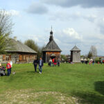 1.5.2016 Tokarnia. 1 Festiwal Świętokrzyskich Smaków w Parku Etnograficznym. / Wojciech Habdas / Radio Kielce