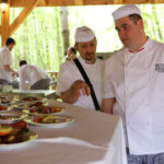 1.5.2016 Tokarnia. 1 Festiwal Świętokrzyskich Smaków w Parku Etnograficznym. / Wojciech Habdas / Radio Kielce