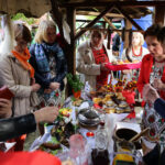 1.5.2016 Tokarnia. 1 Festiwal Świętokrzyskich Smaków w Parku Etnograficznym. / Wojciech Habdas / Radio Kielce