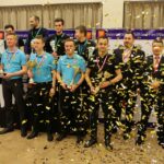 01.05.2016 Międzynarodowy Festiwal Bilardu. Wręczenie pucharów dla zwycięzców / Wojciech Habdas / Radio Kielce