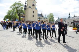 06.05.2016. Ulicami Kielc przeszedł marsz, będący częścią obchodów Dnia Godności Osób z Niepełnosprawnością / Wojciech Habdas / Radio Kielce