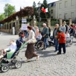 06.05.2016. Ulicami Kielc przeszedł marsz, będący częścią obchodów Dnia Godności Osób z Niepełnosprawnością / Wojciech Habdas / Radio Kielce