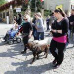 06.05.2016. Ulicami Kielc przeszedł marsz, będący częścią obchodów Dnia Godności Osób z Niepełnosprawnością / Wojciech Habdas / Radio Kielce